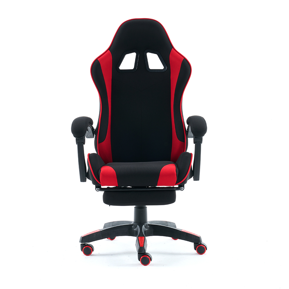 5139 Kursi Gaming dengan Footrest, Kursi Putar yang Dapat Disesuaikan